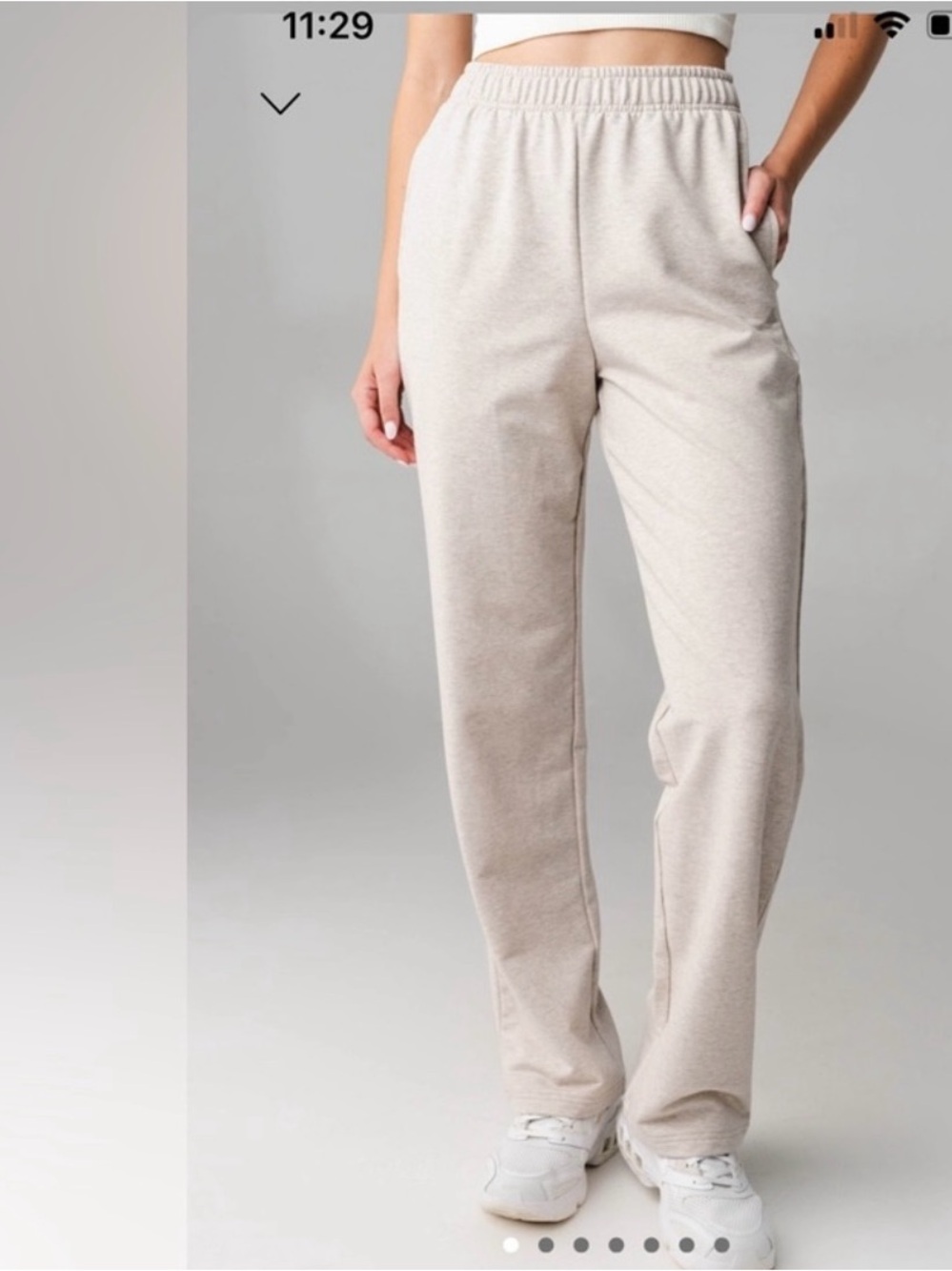 New in bag Vitality Studio Trouser pant antler marl